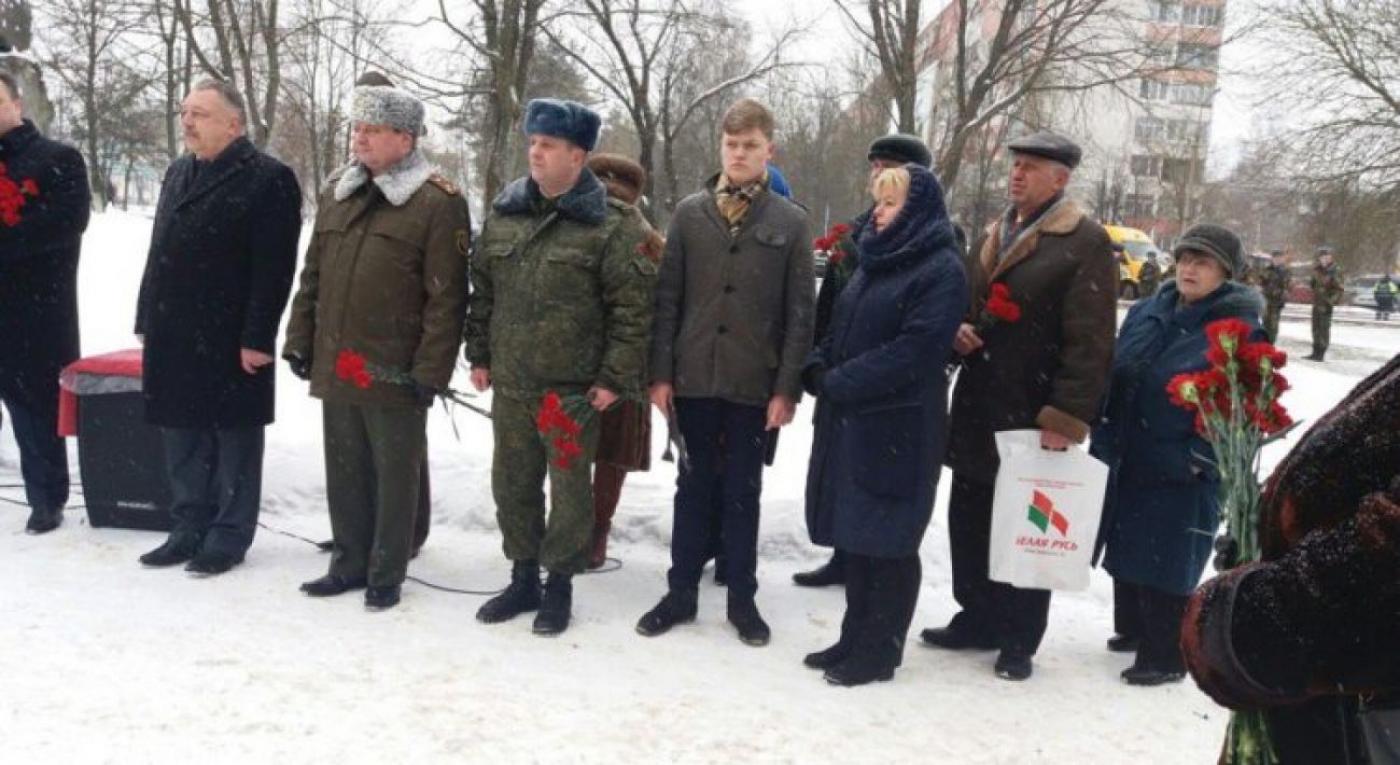 Митинг, посвященный 29-й годовщине вывода советских войск из Афганистана
